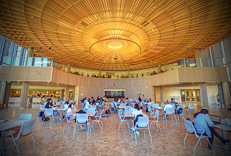 Hillman Hall Clark-Fox Forum and Balcony